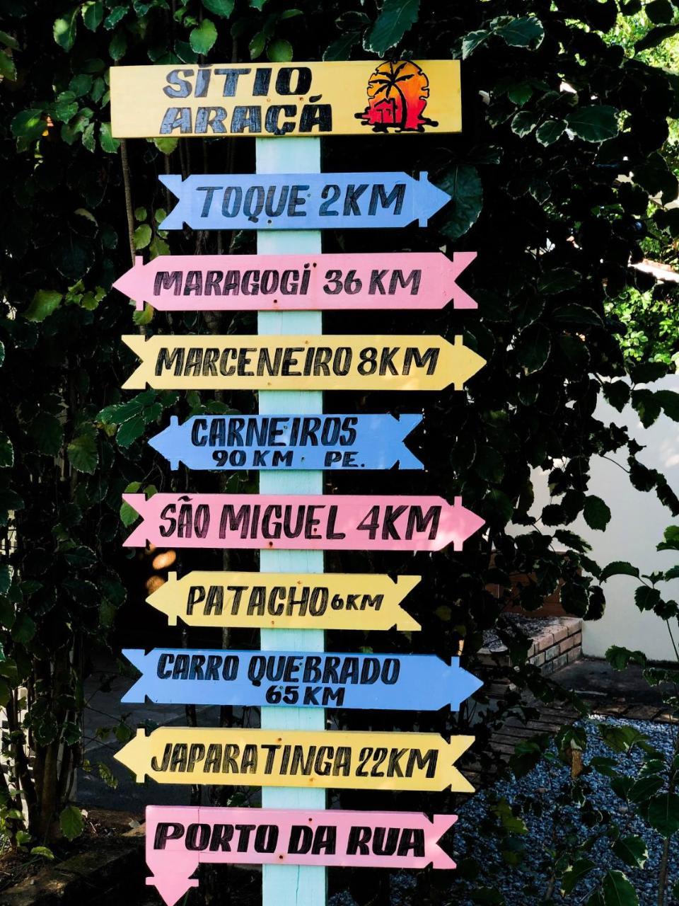 São Miguel dos Milagres Pousada Sitio Araca מראה חיצוני תמונה
